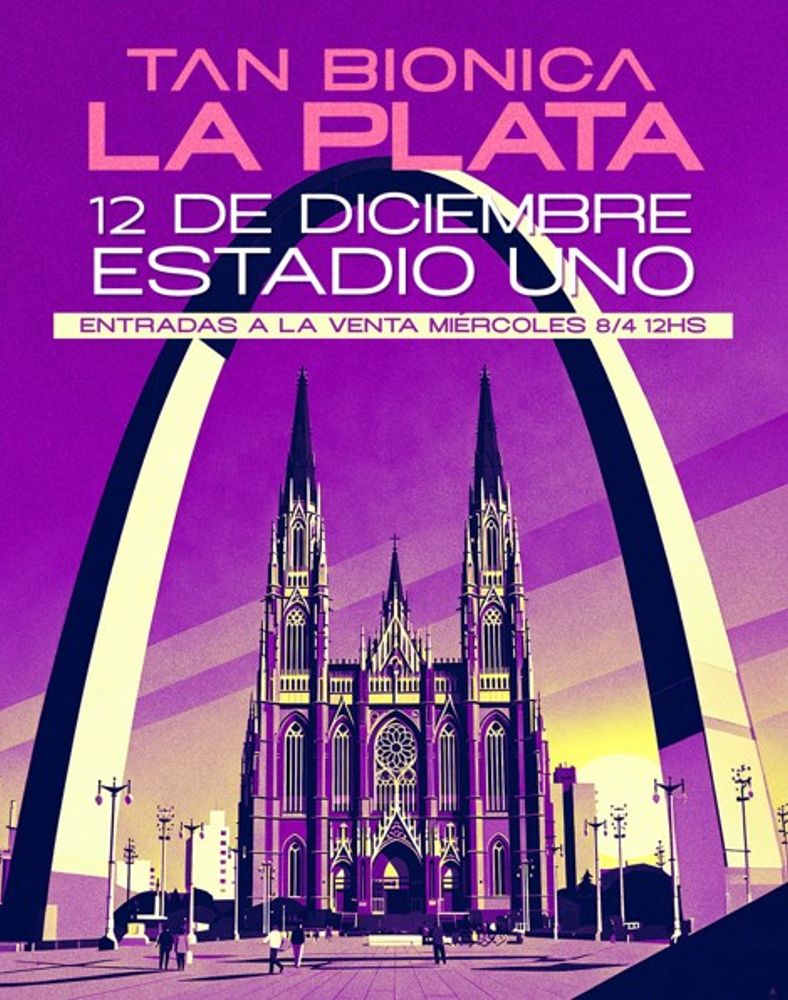 Tan Biónica en La Plata 2026: precios de entradas para el cierre del año en el Estadio UNO y dónde comprarlas
