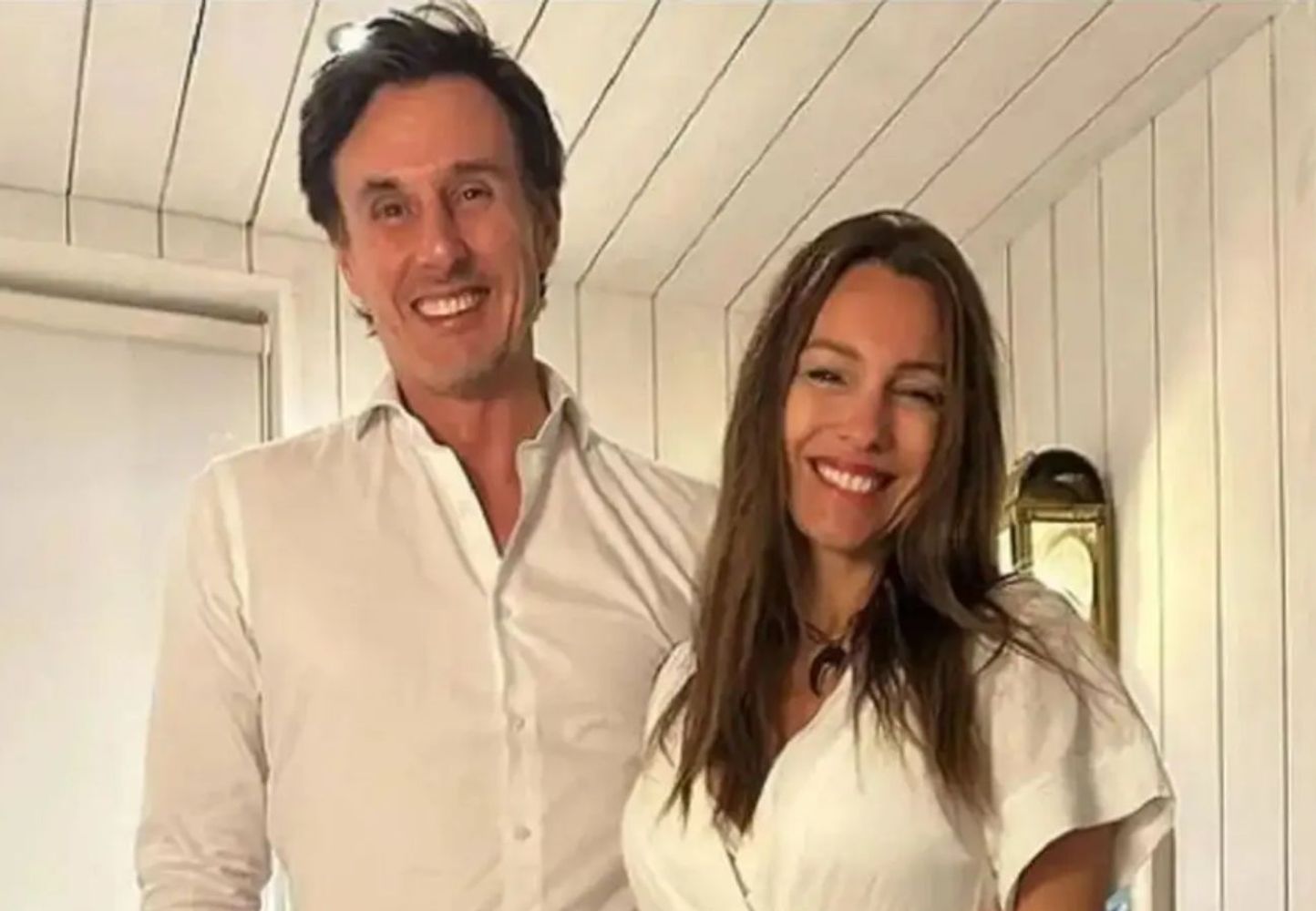 Roberto García Moritán y Pampita
