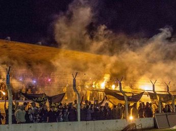Un dirigente del fútbol argentino agredió a golpes de puño a un periodista deportivo