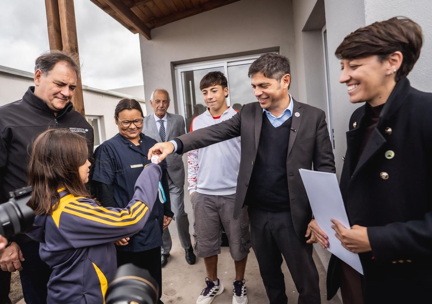 Kicillof en De la Garma