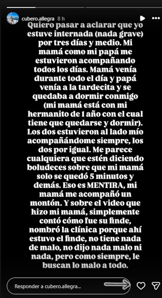 Hija de Nicole Neumann y Fabián Cubero