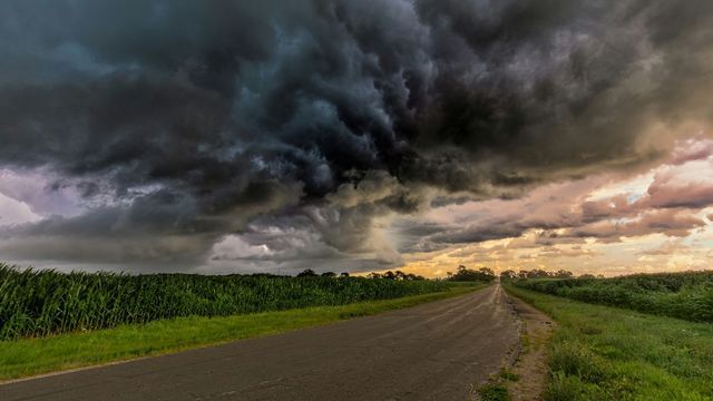 Advertencia por intensas lluvias en Argentina. 