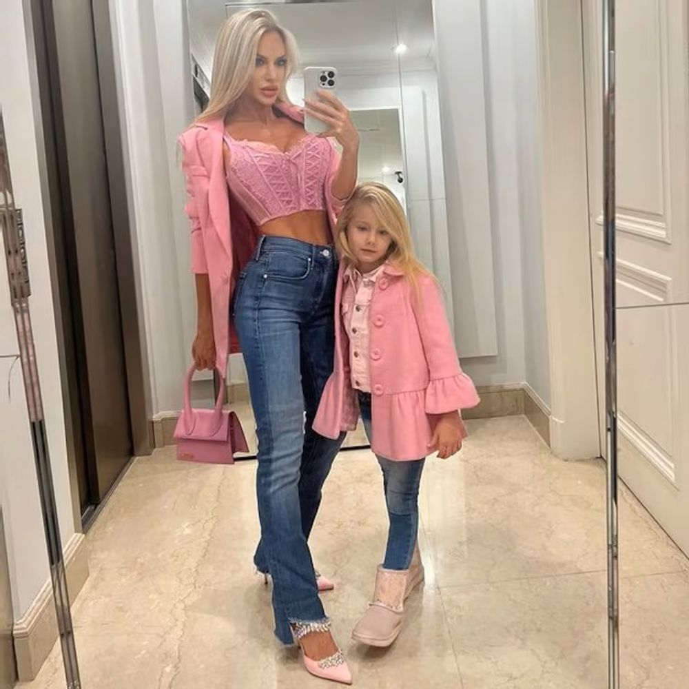 Luciana Salazar y Matilda