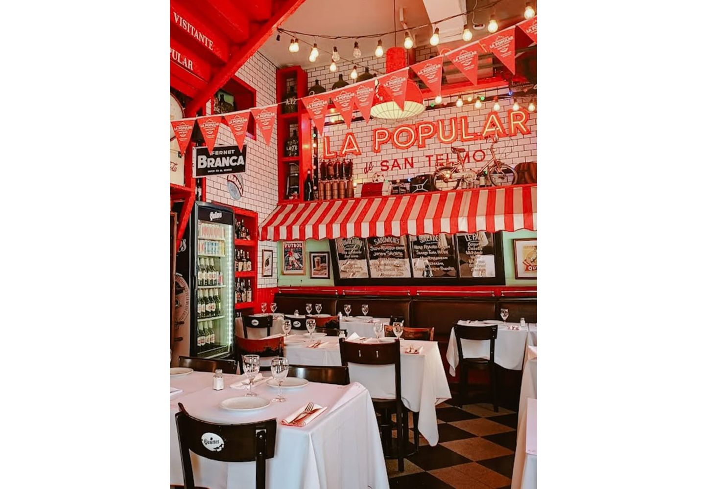 Este bodegón es uno de los más reconocidos de San Telmo.