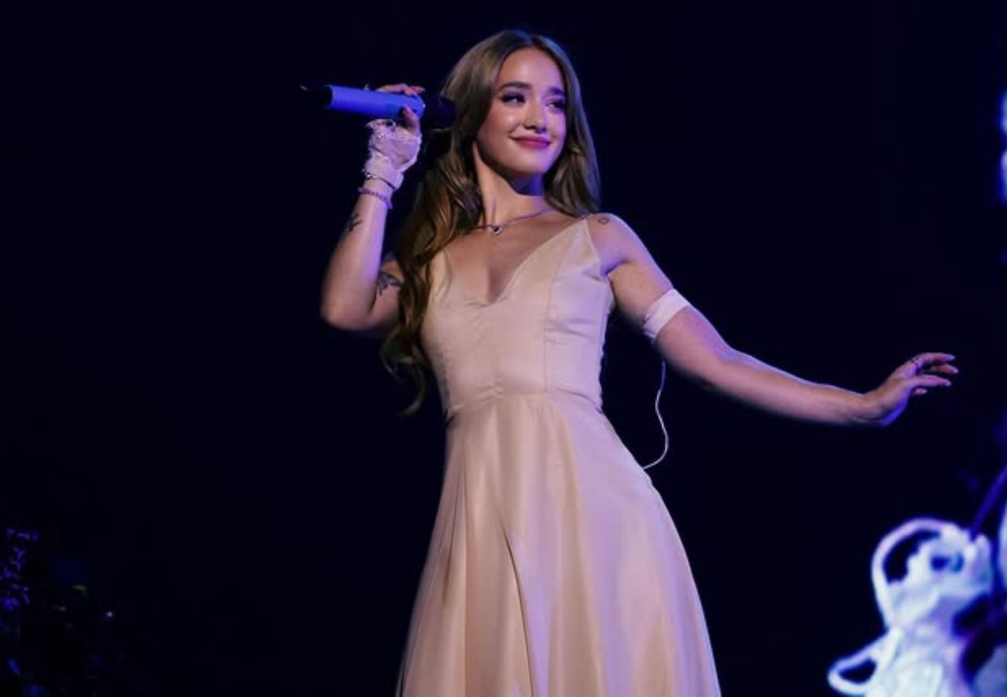 La cantante impresionó en su primer show en el Gran Rex.