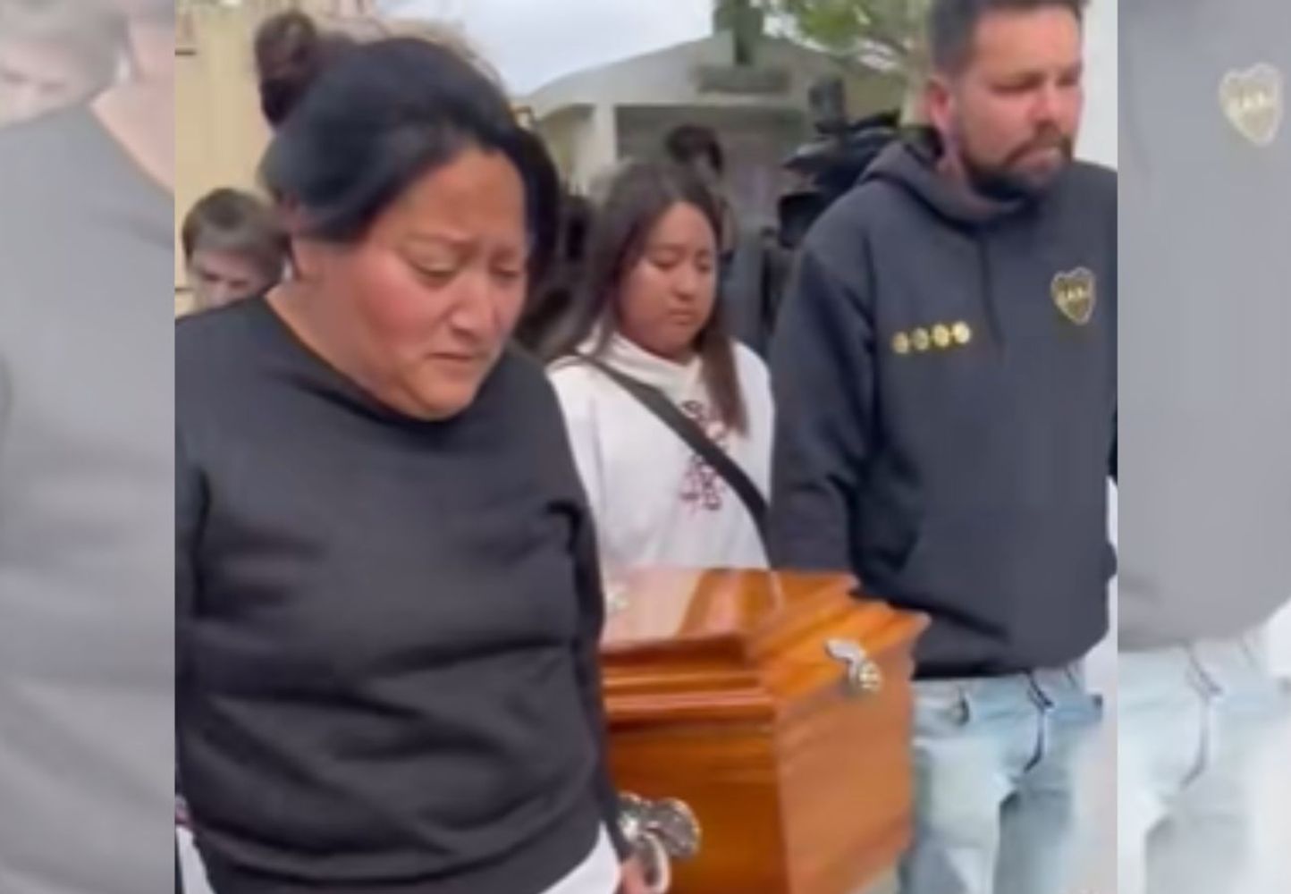 El último adiós a Ángel