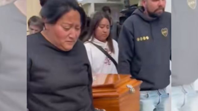 El último adiós a Ángel