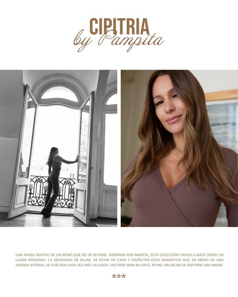 Pampita se lució y presentó la cápsula de otoño e invierno que marca tendencia esta temporada