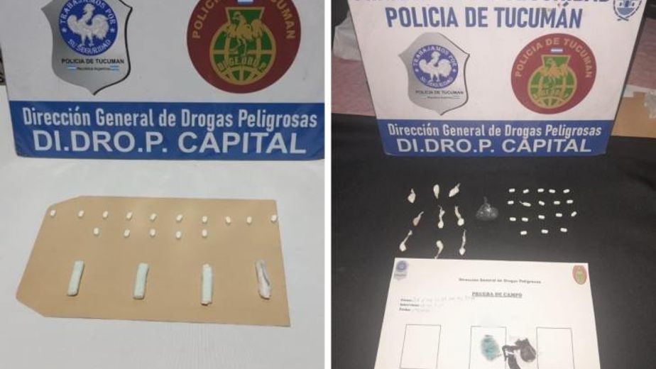 El operativo permitió detectar tanto psicofármacos como envoltorios con cocaína dentro de la unidad carcelaria.