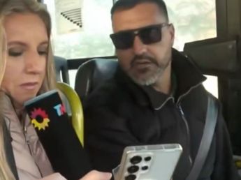 El picante comentario de un colectivero a Paula Bernini en medio del conflicto de frecuencias: "Como se nota que..."
