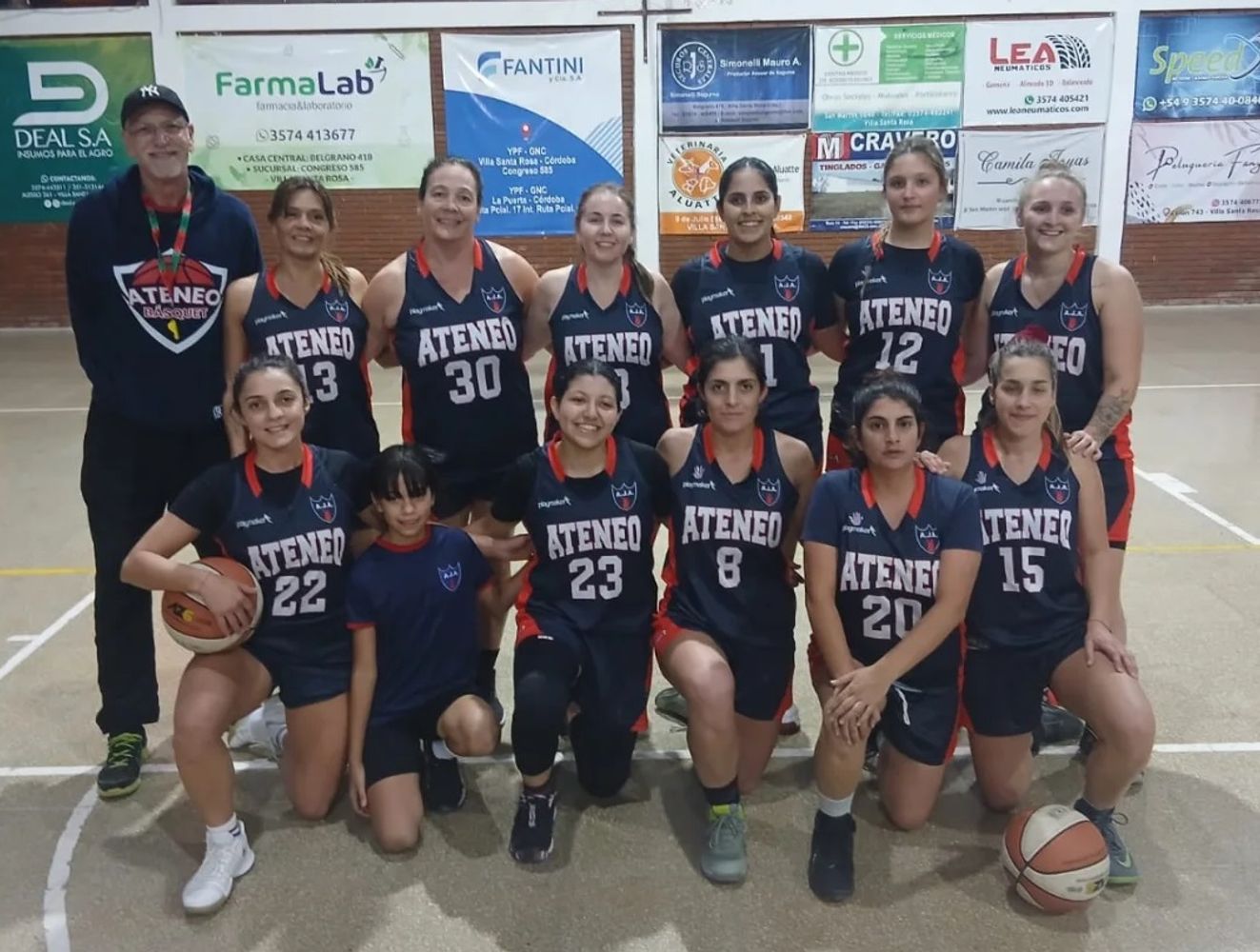 Básquet Femenino ABNE Deportivo y Cultural Arroyito