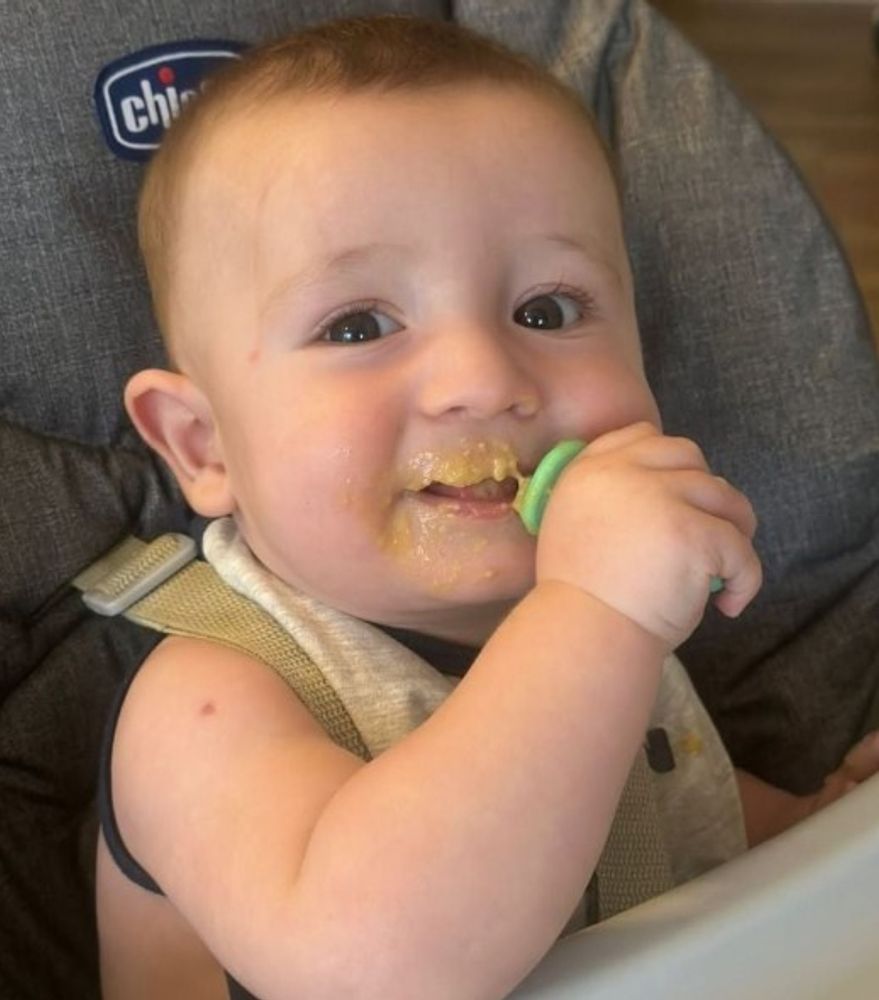 Así está hoy Manuel, el hijo de Alejandra Maglietti, a sus 8 meses