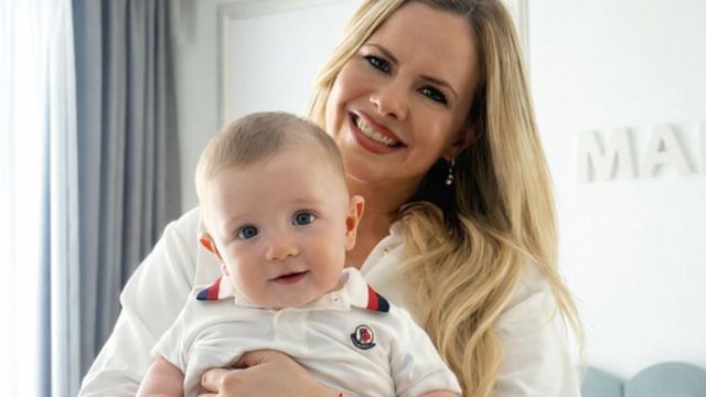 Así está hoy Manuel, el hijo de Alejandra Maglietti, a sus 8 meses