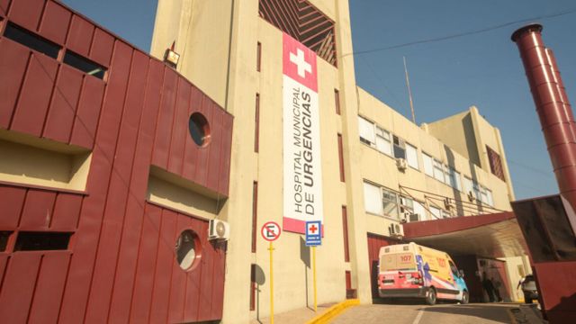 Uno de los heridos fue trasladado al Hospital de Urgencias de Córdoba.