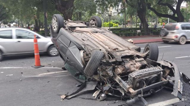 El siniestro vial en Córdoba.