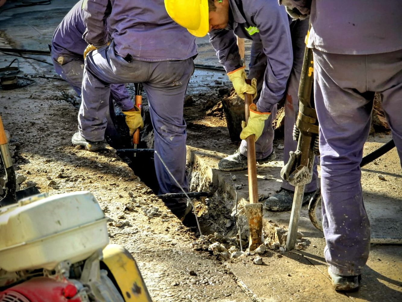 Punta Alta: retoman trabajos de recambio y ampliación de la red de agua potable