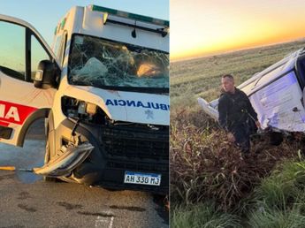 Tragedia en Córdoba: un muerto tras un choque entre una ambulancia y una camioneta