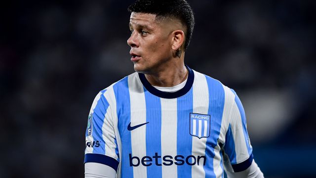 Marcos Rojo fue expulsado ante River en el clásico jugando para Racing