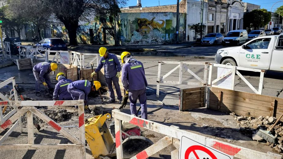 Punta Alta: retoman trabajos de recambio y ampliación de la red de agua potable