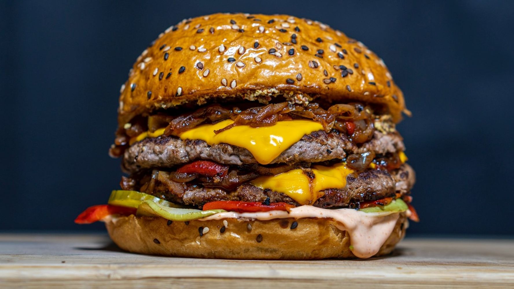 La promoción de hamburguesas que sorprendió a la ciudad.