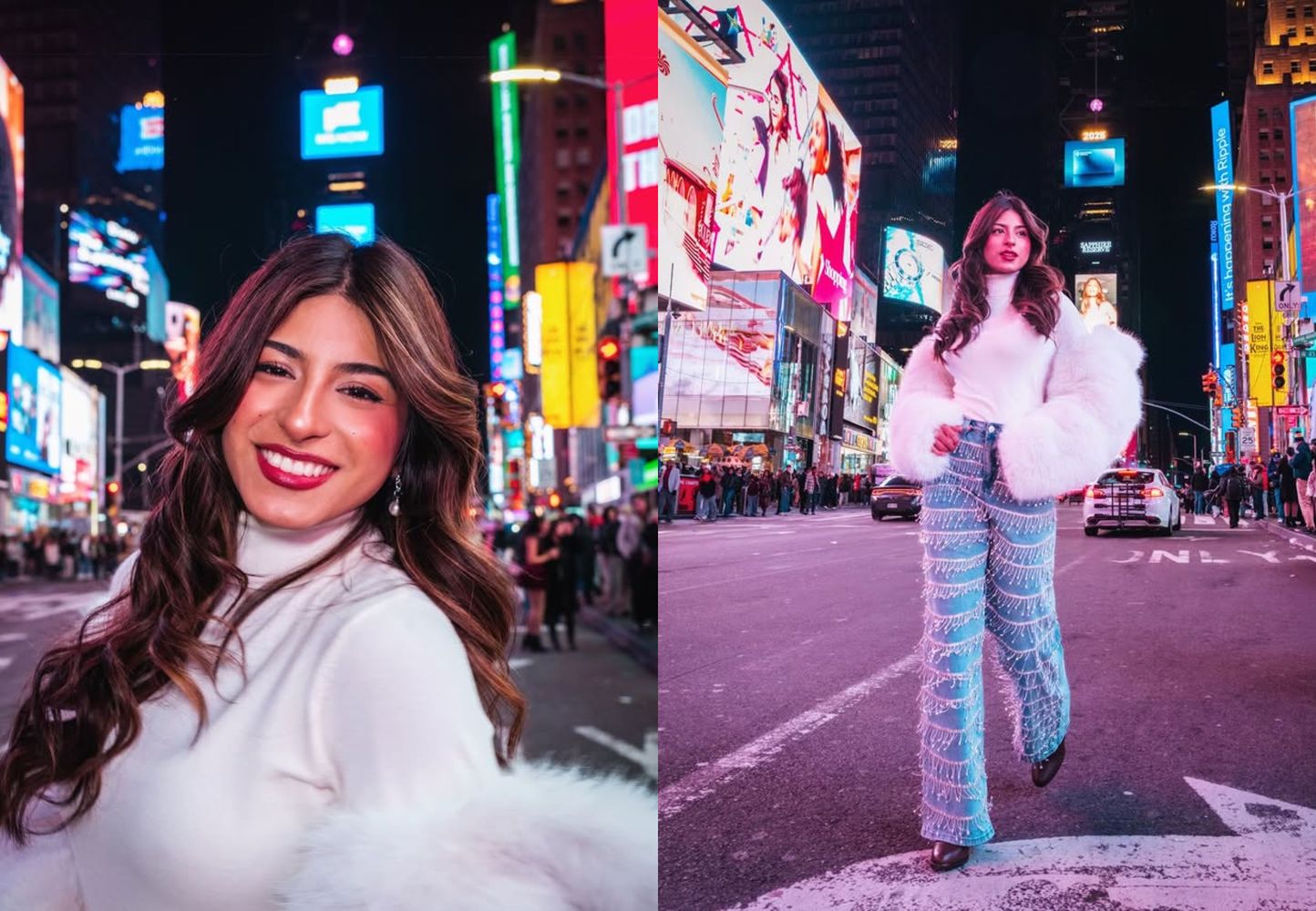La joven modelo estuvo en el Fashion Week de Nueva York.