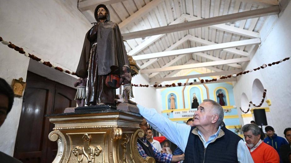 Jaldo en la misa de San Francisco Solano: “Hoy le hemos pedido que el mundo recupere la paz"