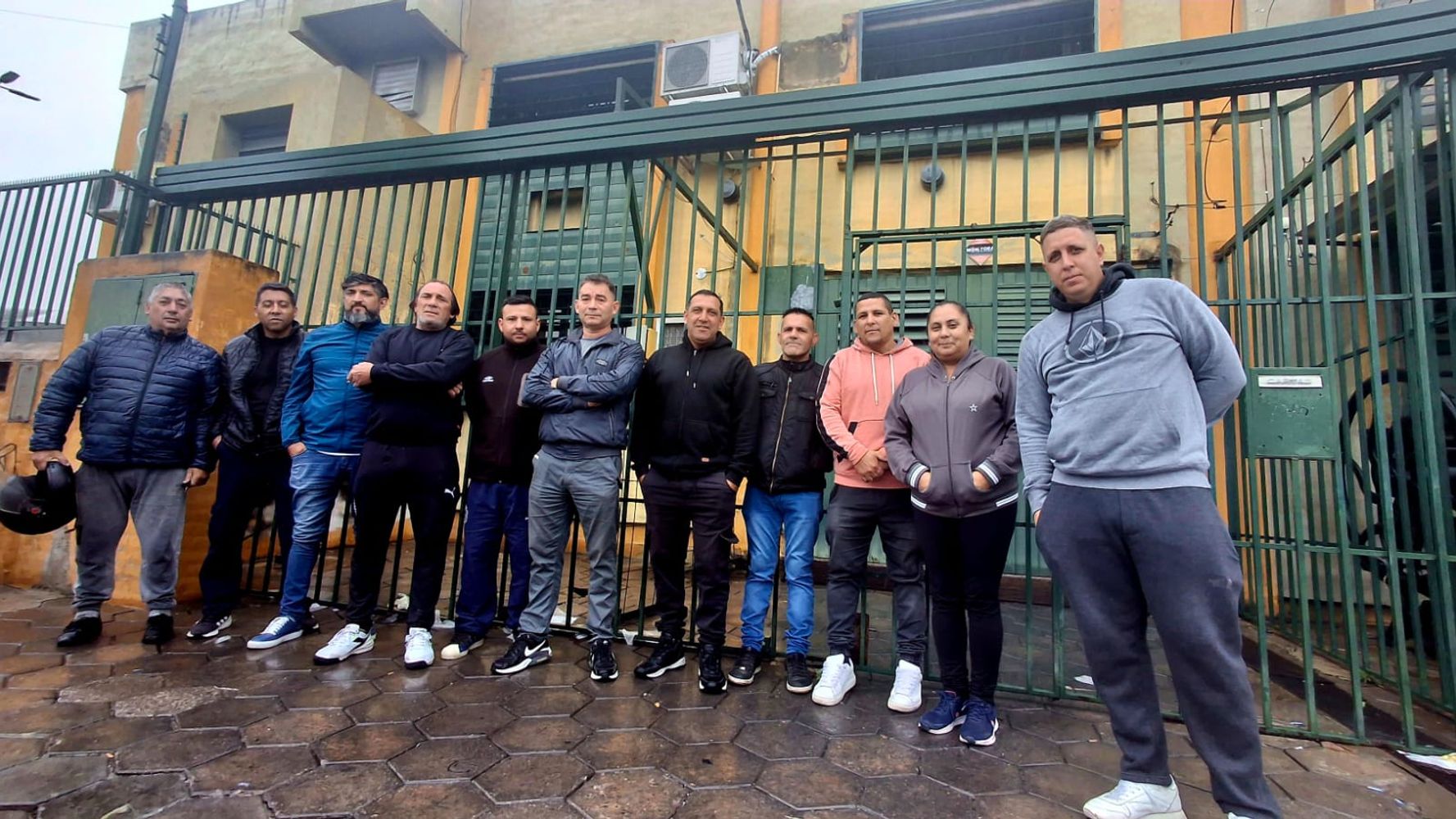Los trabajadores afectados.