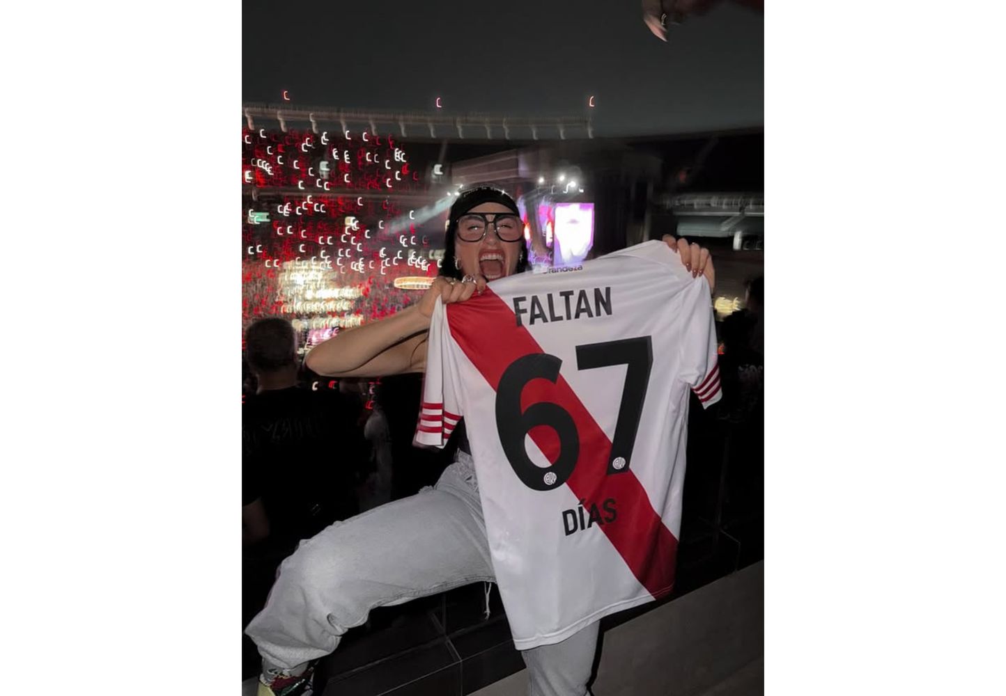 Lali estará en river el 6 y 7 de junio.
