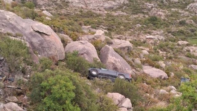 El siniestro en las Altas Cumbres.