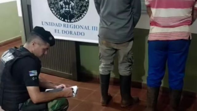 Detienen a cazadores furtivos armados cerca de una escuela rural en Colonia Delicia.