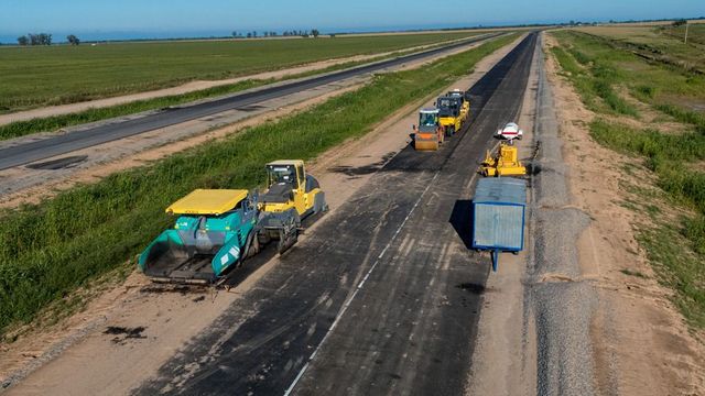Autopista 19: en el tramo Arroyito - Santiago Temple pavimentaron un tramo