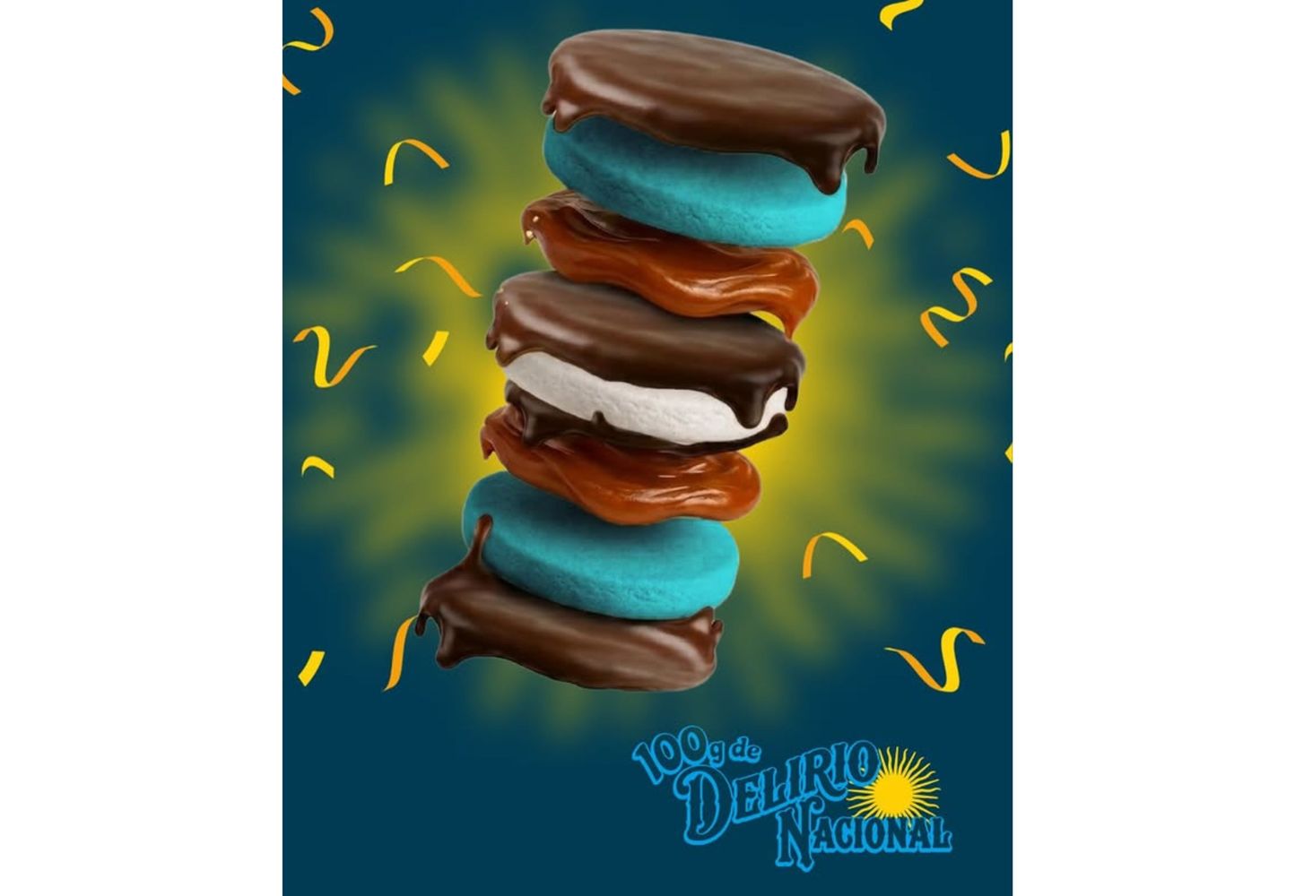 Esta nueva opción combina merengue, dulce de leche y chocolate.