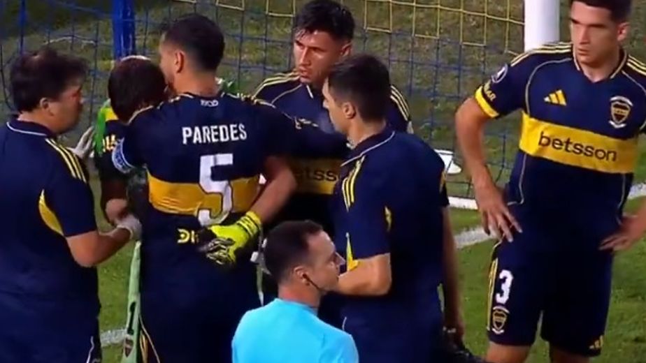 El desgarrador llanto de Agustín Marchesín, arquero de Boca, al salir lesionado: "Me rompí"