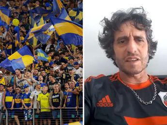 Diego Peretti encendió la polémica previo al Superclásico: "River es más popular que Boca"