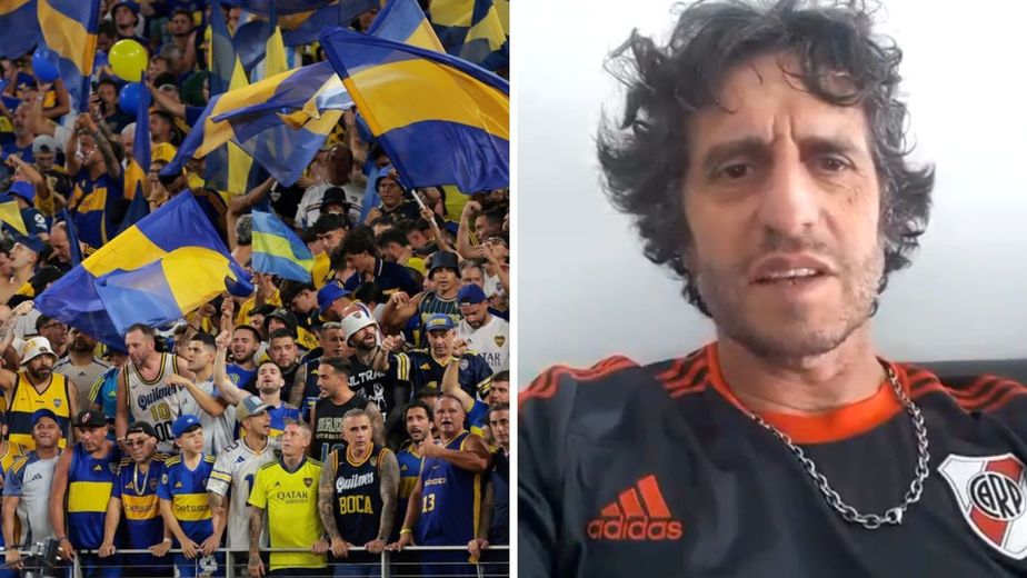Diego Peretti encendió la polémica previo al Superclásico: "River es más popular que Boca"