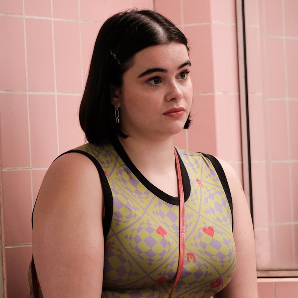 Barbie Ferreira durante su participación en Euphoria.
