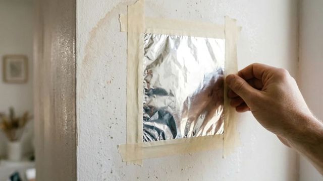 El truco con papel de aluminio que salvará tus paredes.