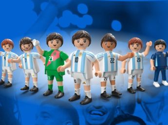 Cómo y dónde conseguir los Playmobil de la Selección Argentina: la colección del Mundial