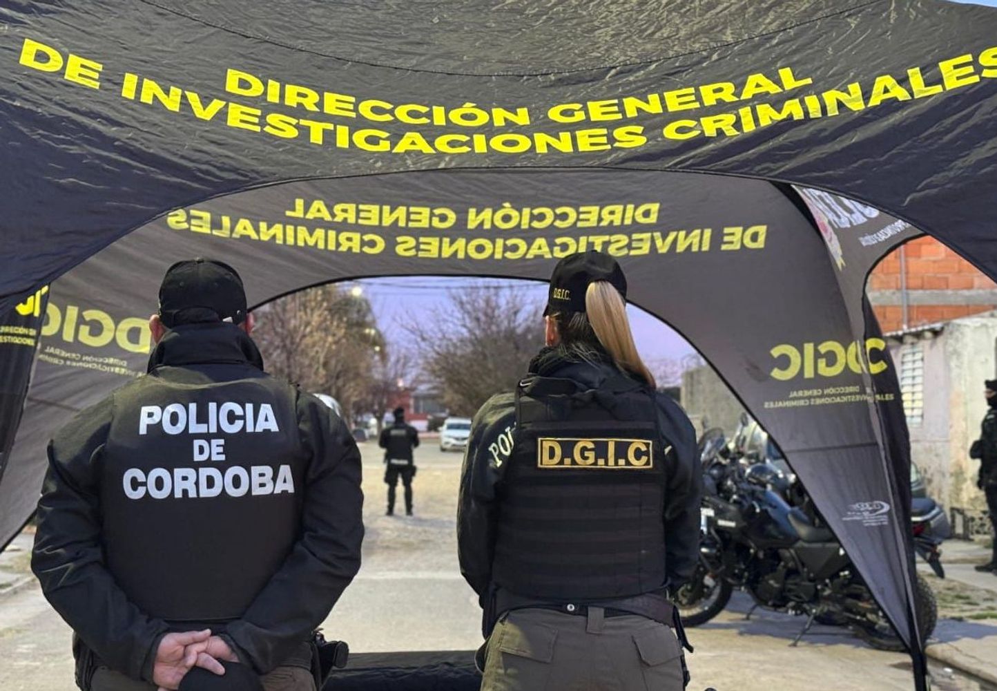 Allanamientos de la Policía de Córdoba.