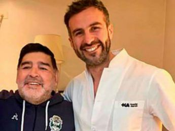 Leopoldo Luque mostró una foto de Diego Maradona 5 días antes de su muerte: "¿Ustedes lo ven hinchado?