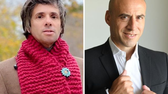 Robertito Funes Ugartes y Esteban Trebucq
