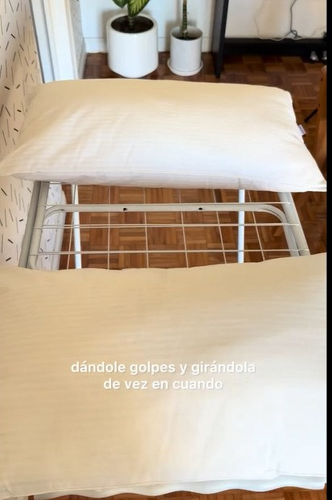 trucos para lavar las almohadas