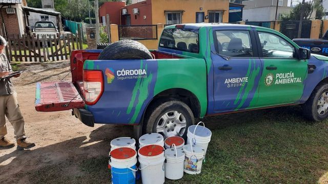 Los resultados de los operativos de la Policía Ambiental de Córdoba.