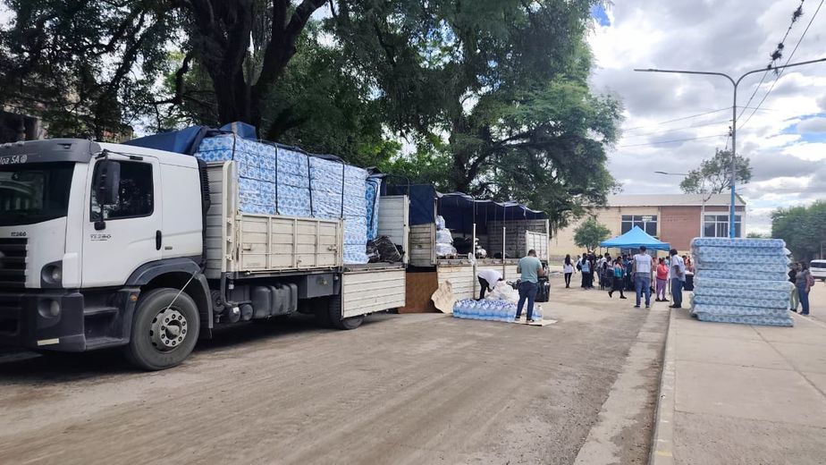 El operativo forma parte del trabajo territorial desplegado para acompañar a las familias más afectadas por los temporales en el sur tucumano.