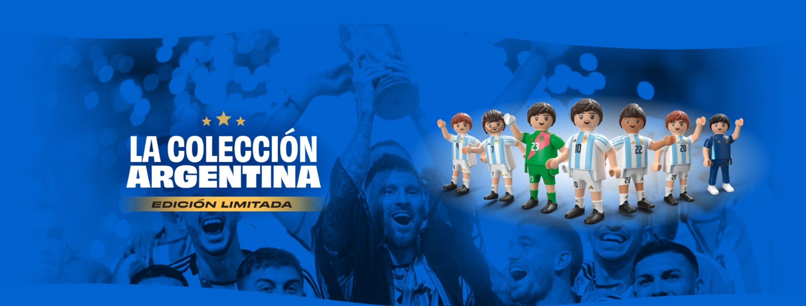 Playmobil de la Selección Argentina.