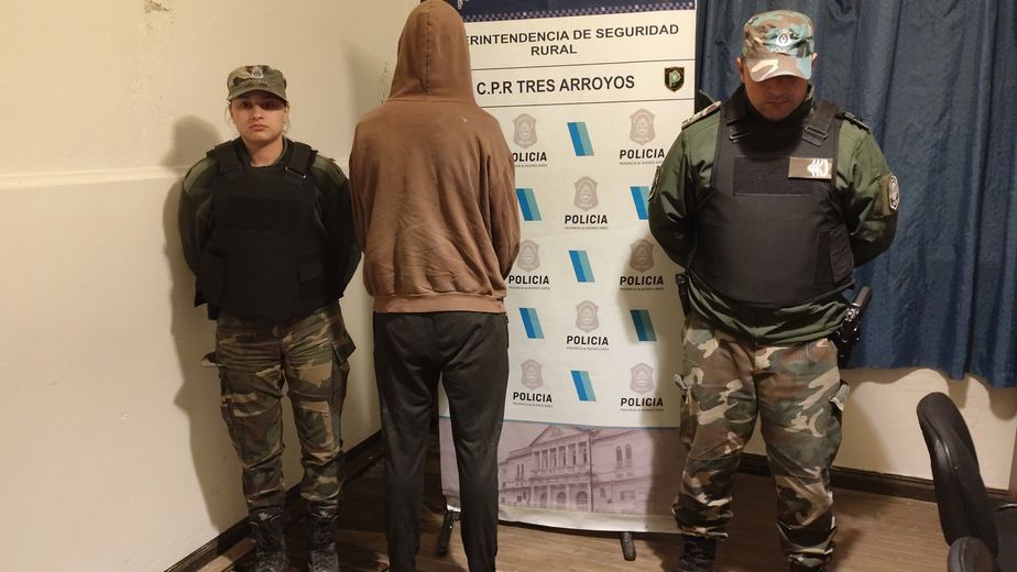Tres Arroyos: tenía pedido de captura y fue aprehendido