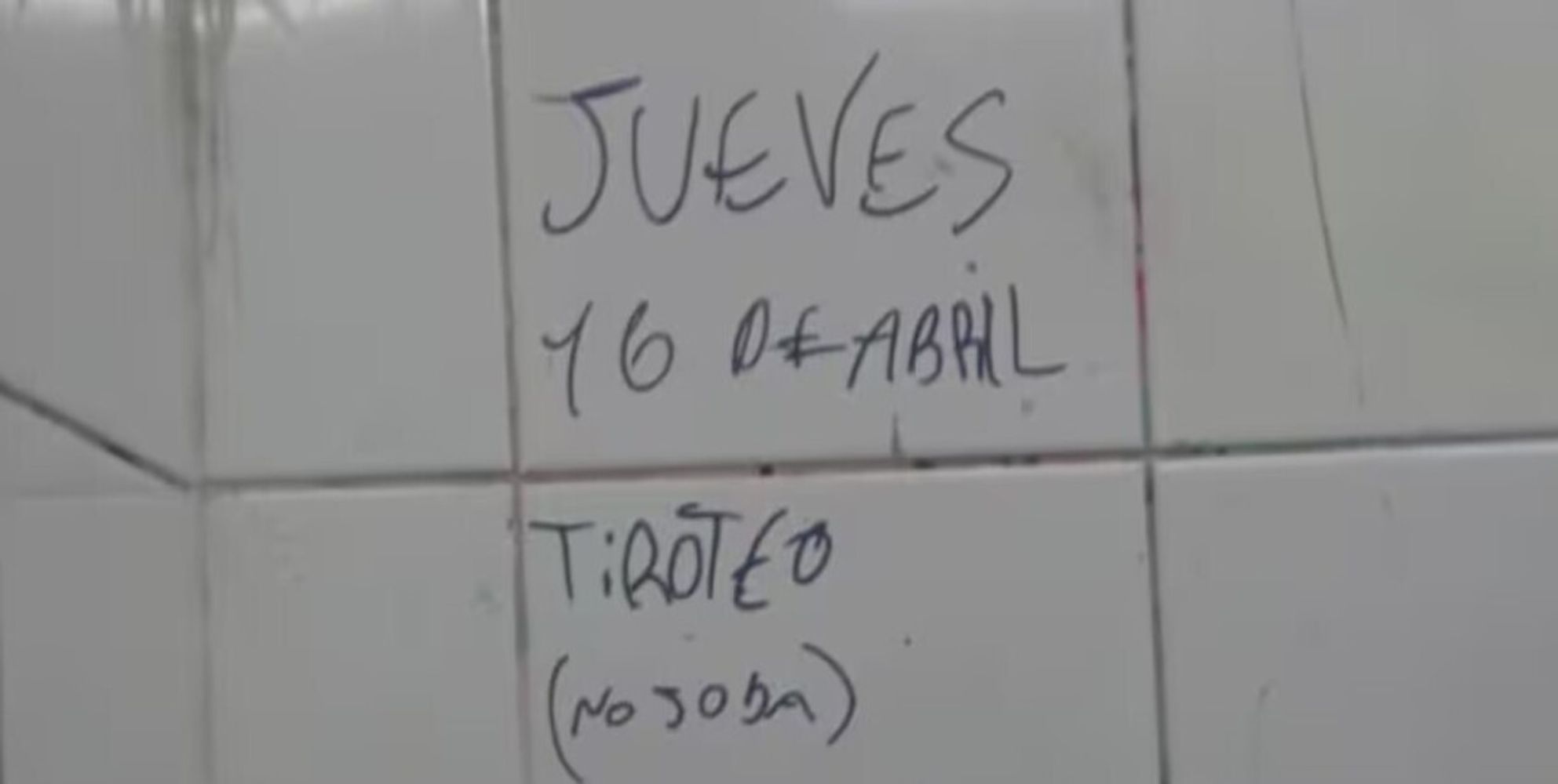 Amenazas de tiroteos.