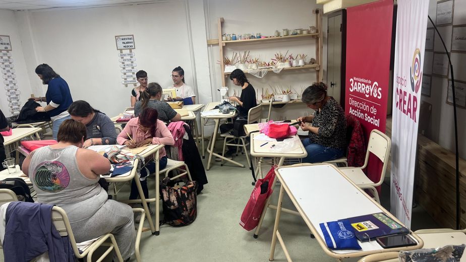 Comienzan los talleres del Espacio Crear de la Dirección de Acción Social