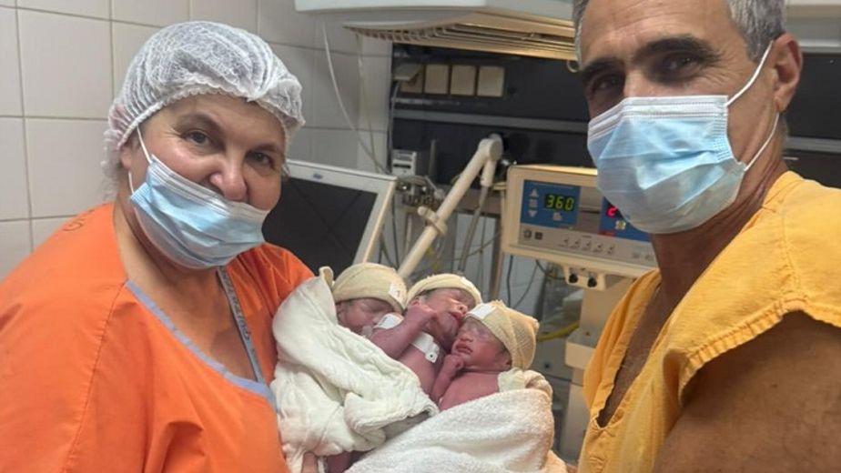 Emoción en Concordia: nacieron trillizos en el hospital Masvernat.