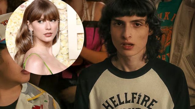 Finn Wolfhard y Taylor Swift.